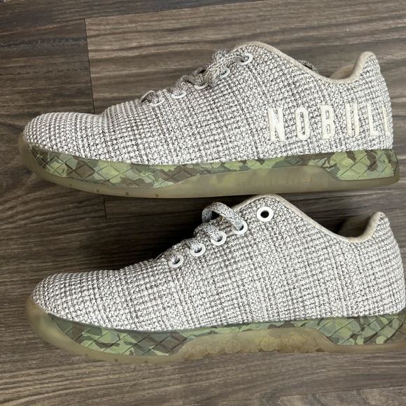 NOBULL Superfabric Gray/camo shoes - Picture 1 of 5